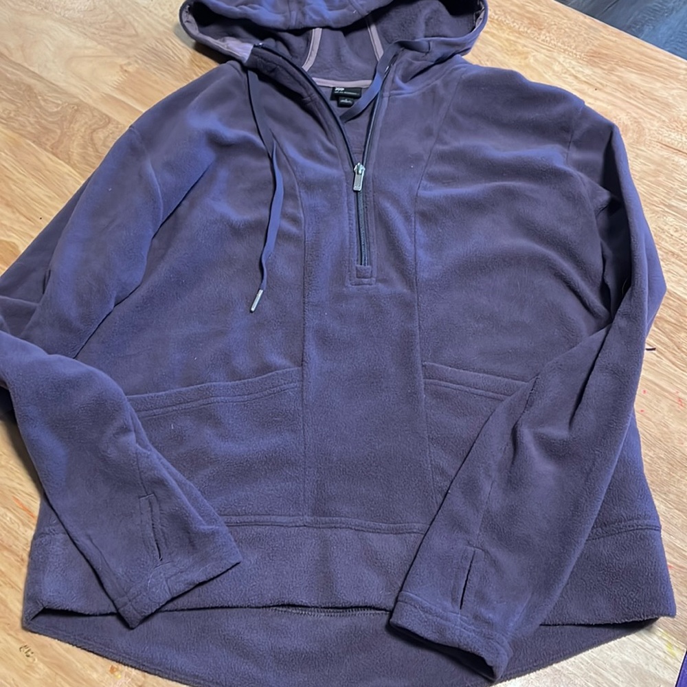 4 items for $9 Fleece pullover all in motion target small purple